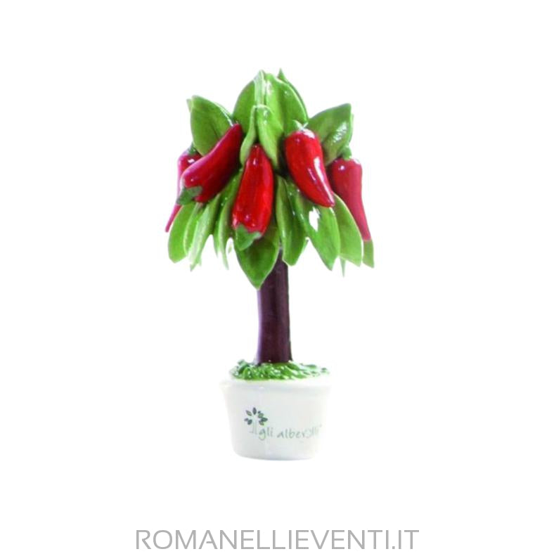 Alberi in ceramica-Gli Alberelli-Mignon 7 x 7 x 11 cm-Romanelli Eventi