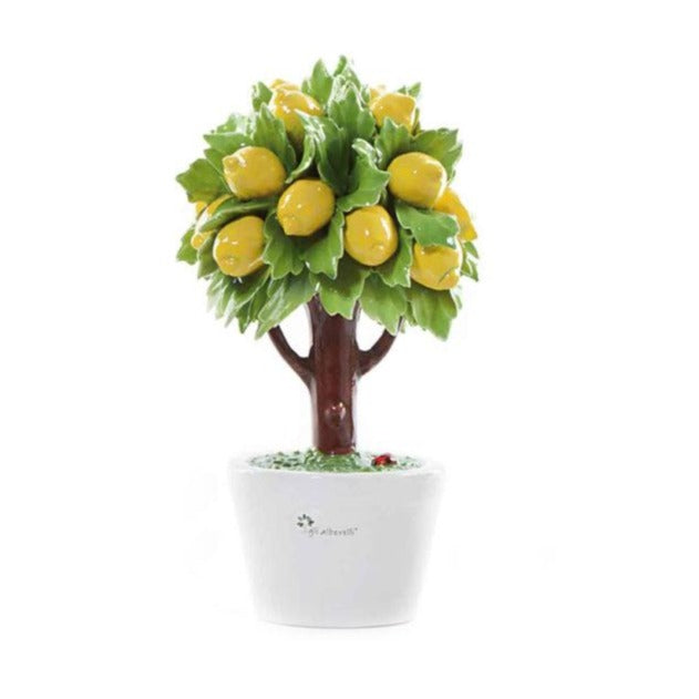 Albero decoro limone piccolo 11 x 16 cm-Gli Alberelli-Romanelli Eventi