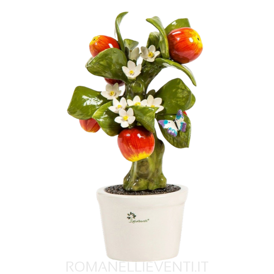 Albero Allegro grande- decoro magnolia 18 x 31 cm-Gli Alberelli-Romanelli Eventi