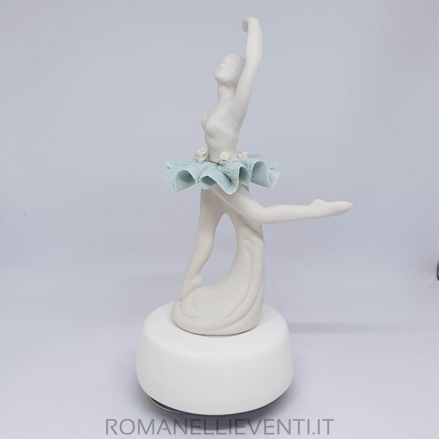 Ballerina sul carillon con fiorellini-Ad Rem collection-Romanelli Eventi