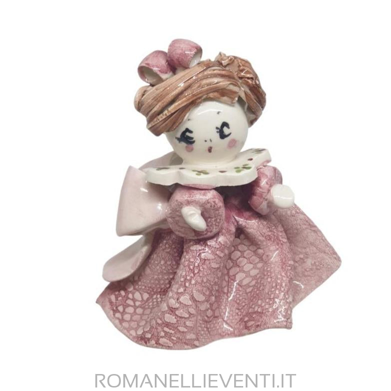 Bomboniera Ballerina seduta di cm 14 x 8-Romanelli Eventi-Romanelli Eventi
