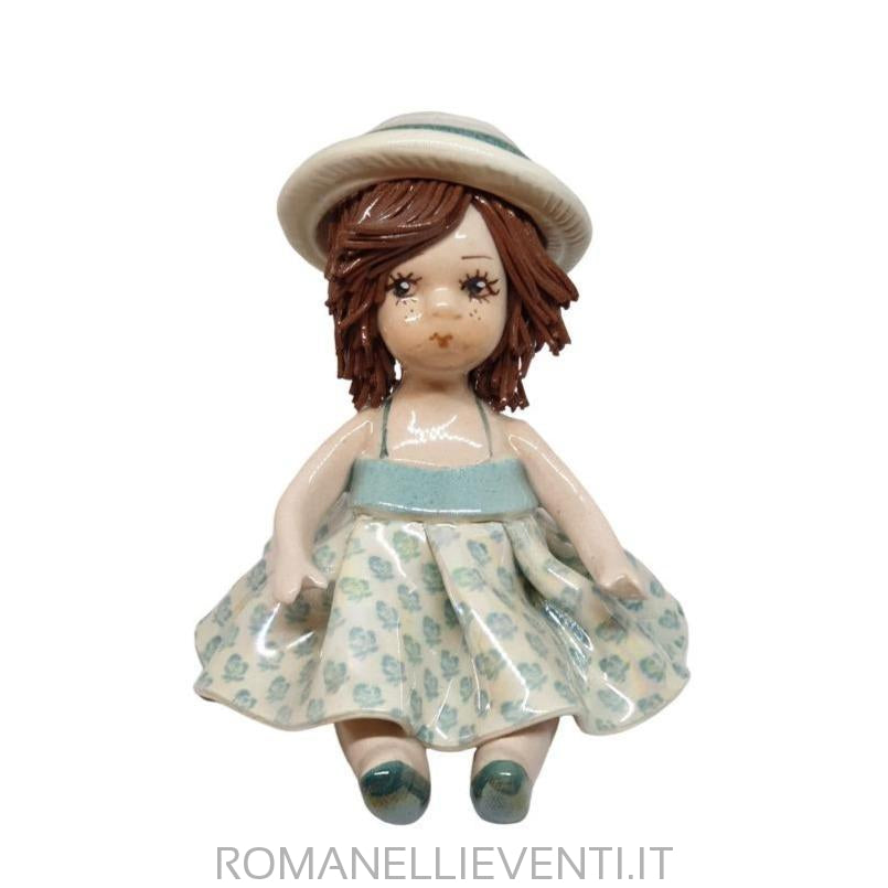 Bomboniera bambola bianca e celeste-Zampiva-Romanelli Eventi