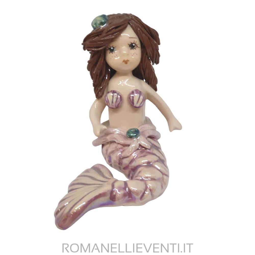 Bomboniera Sirenette-Zampiva-Rosa-Romanelli Eventi