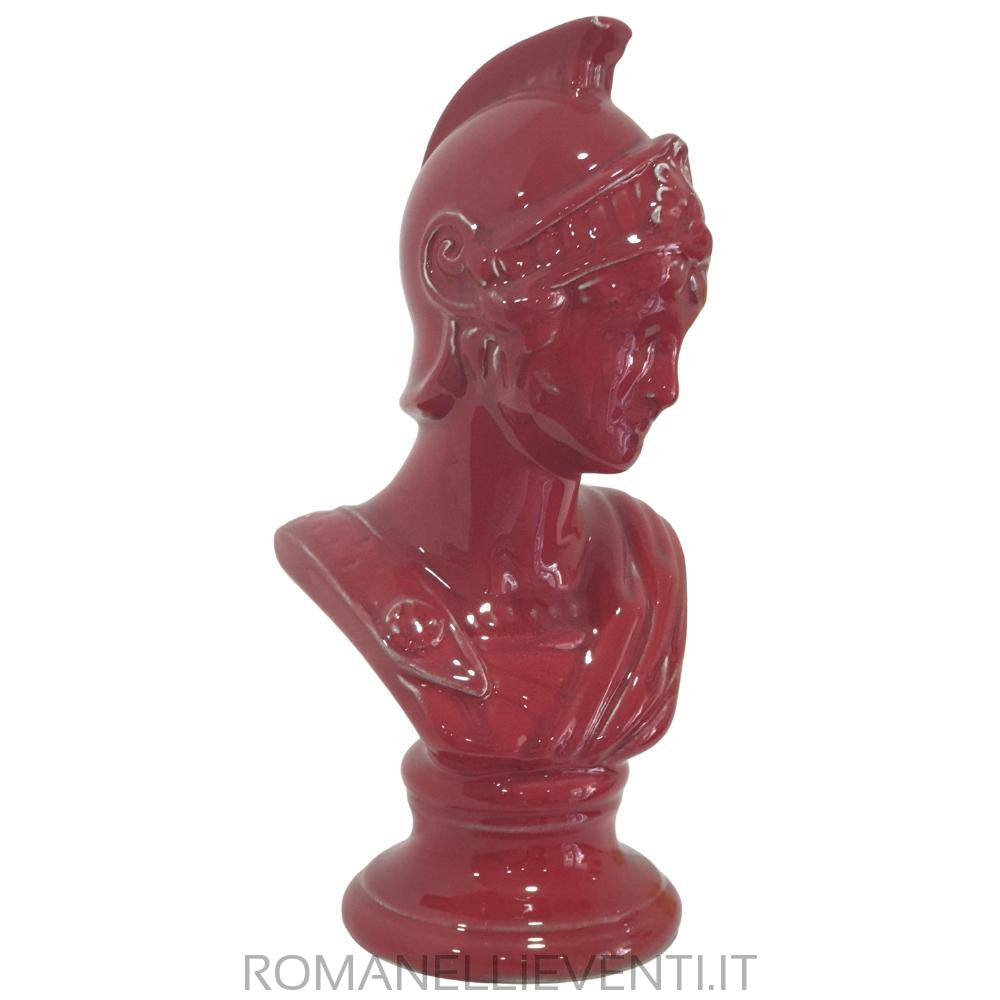 Busto Dea Minerva-Dal Prà-Rosso antico-Romanelli Eventi