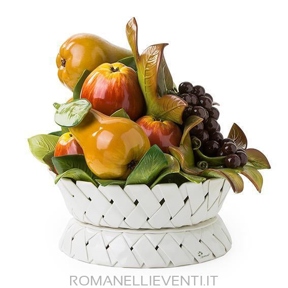 Centrotavola Caravaggio frutta-Gli Alberelli-Romanelli Eventi