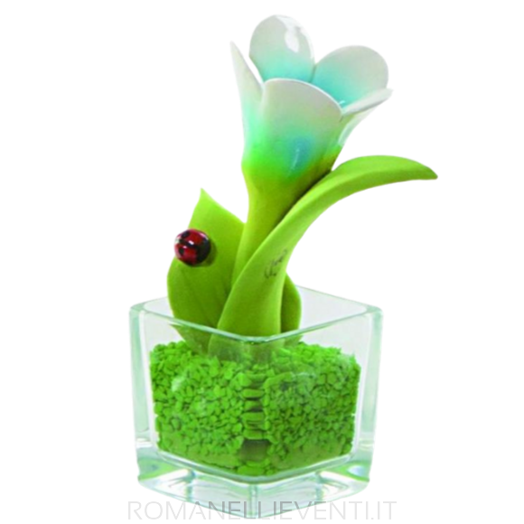 Cubettino profumatore fiore c. piccolo-Gli Alberelli-Romanelli Eventi