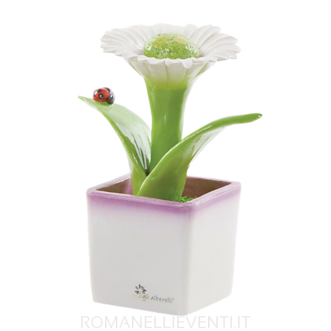 Cubotto piccolo - Margherita 10 x 18 cm-Gli Alberelli-Romanelli Eventi