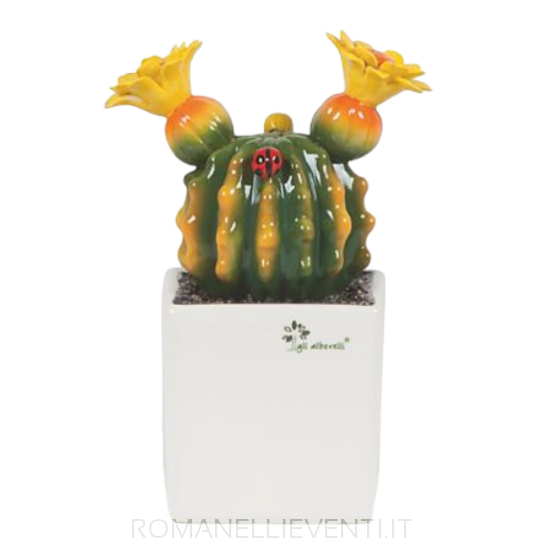 Pianta grassa media - Cuscino cm 12x23-Gli Alberelli-Romanelli Eventi