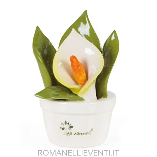 Profumina con decoro fiore Calla-Gli Alberelli-Romanelli Eventi