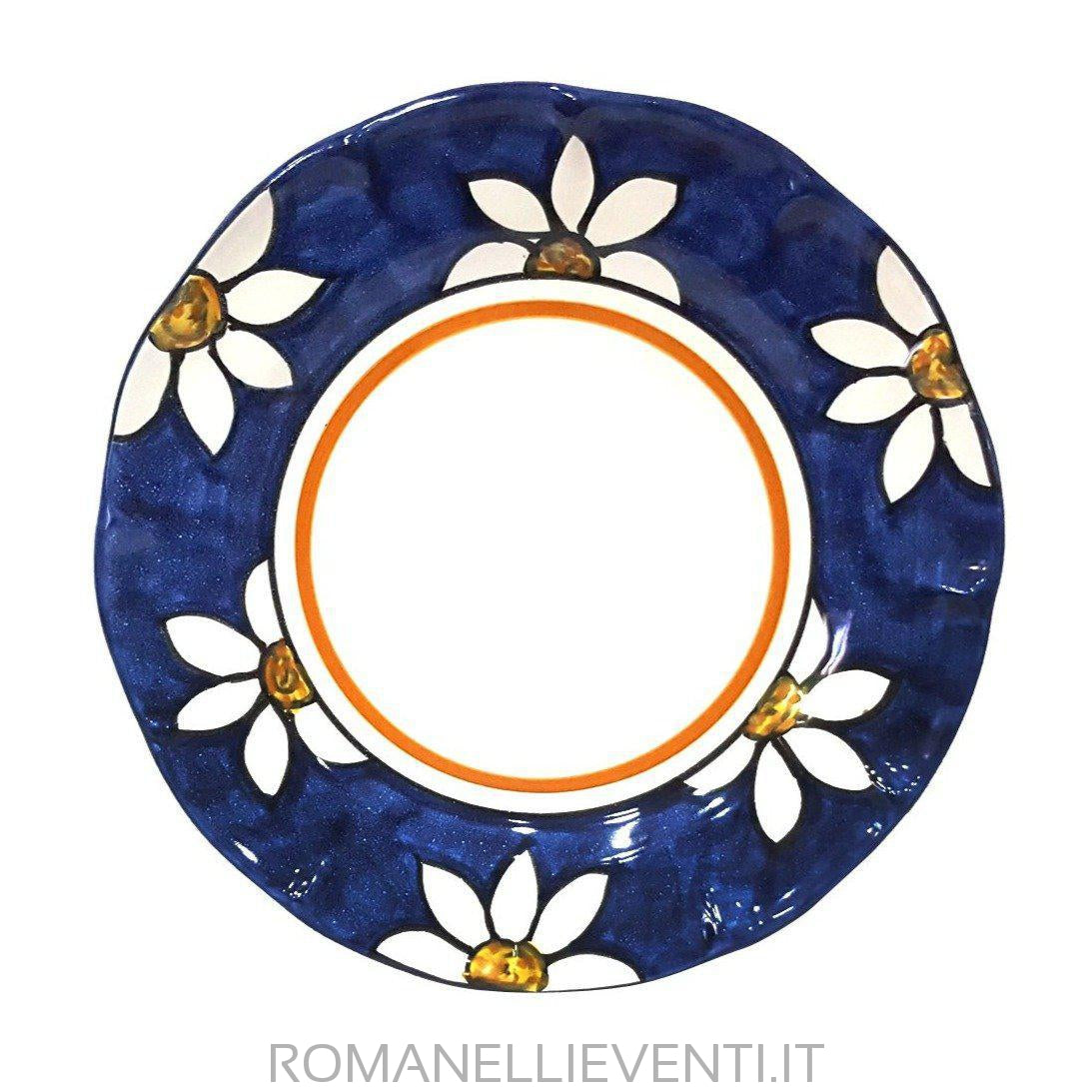 Set servizio piatti Vietri Margherita Blu-Vietri-Romanelli Eventi